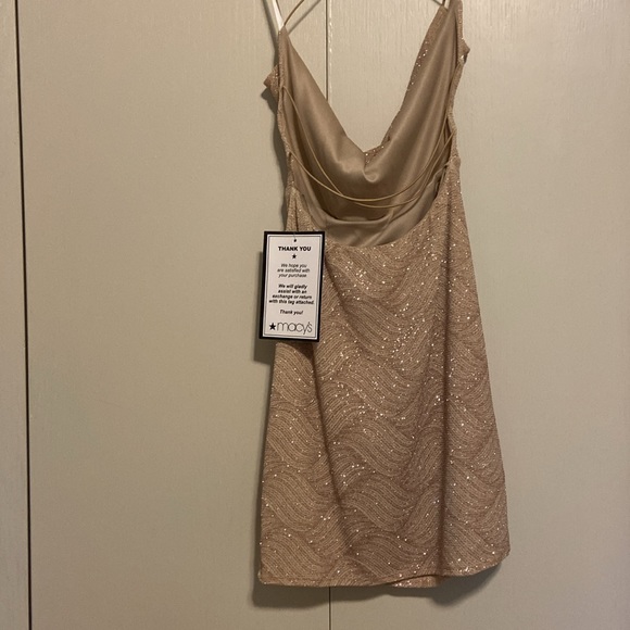 open back, cowl neck homecoming dress NWT - Picture 2 of 2